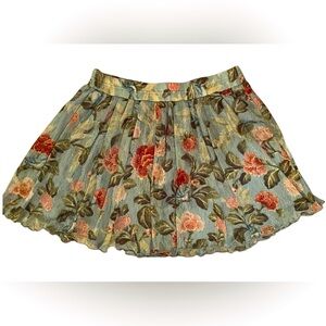 NWT Pretty FLORAL SKIRT by Ralph Lauren size Medium